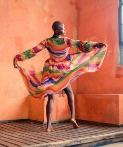 MOS Rainbow Canyon Maxi Robe Swim 18 MOS Rainbow Canyon Maxi Robe Swim