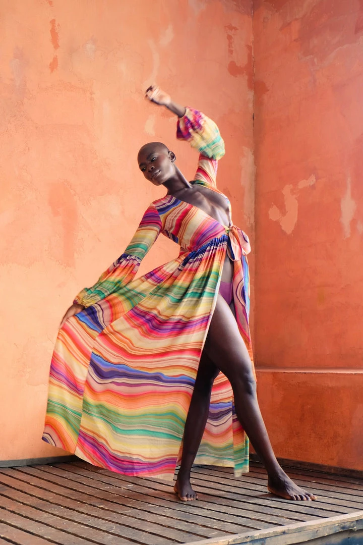 MOS Rainbow Canyon Maxi Robe Swim 3 MOS Rainbow Canyon Maxi Robe Swim