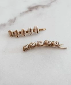 Saylor Shell Barrettes