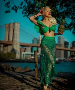 MOS Emerald Ruffle Bikini Top 18 MOS Emerald Ruffle Bikini Top