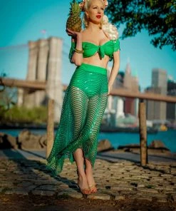 MOS Emerald Ruffle Bikini Top 20 MOS Emerald Ruffle Bikini Top