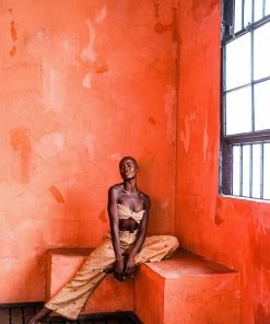 Azulu High Waist Coffee Bean Pants