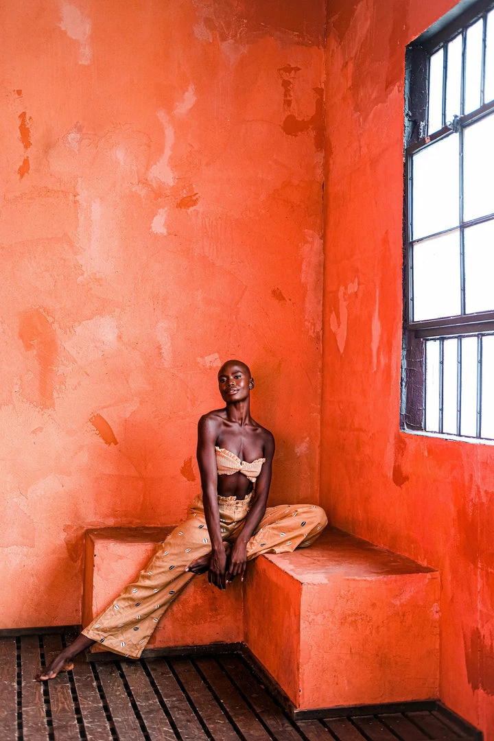 Azulu High Waist Coffee Bean Pants 4 Azulu High Waist Coffee Bean Pants