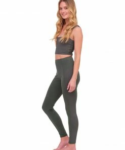 Glyder Olive Cutting Edge Yoga Pants