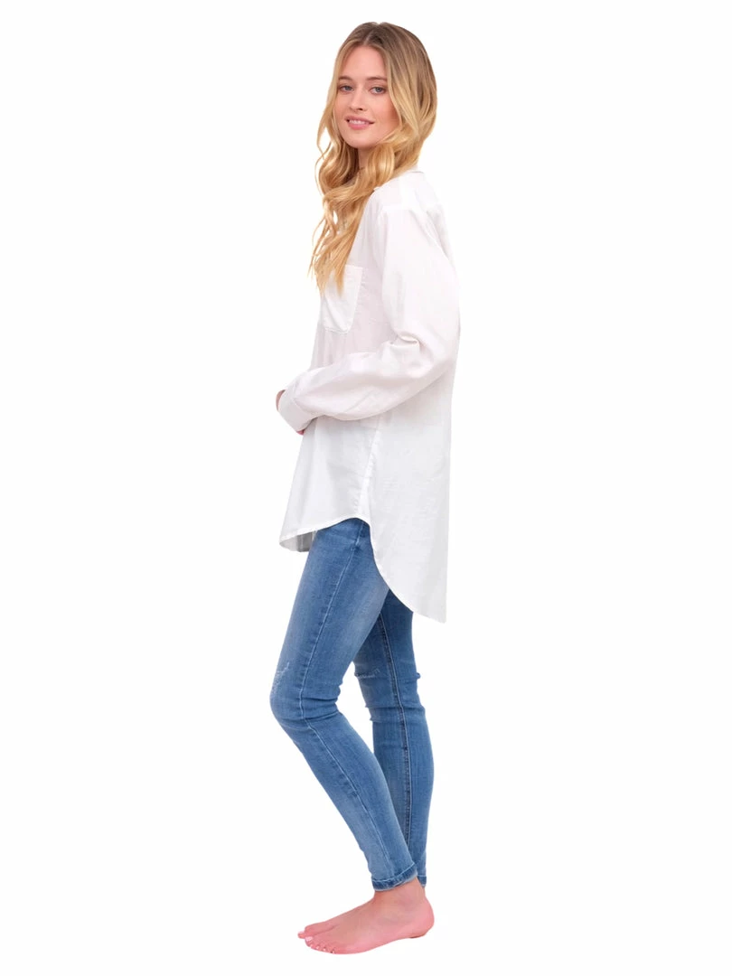 Stillwater White Long Sleeve Button Up 10 Stillwater White Long Sleeve Button Up