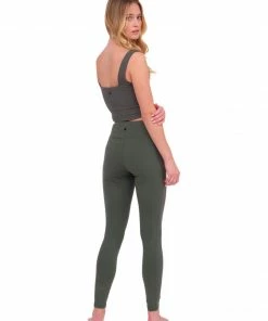 Glyder Olive Cutting Edge Yoga Pants