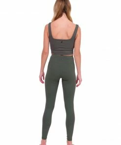 Glyder Olive Cutting Edge Yoga Pants