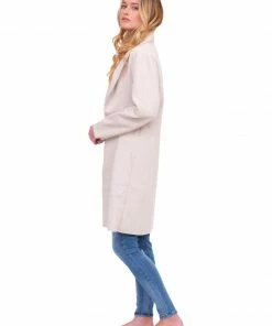 Dress Forum Ivory Open Front Coat