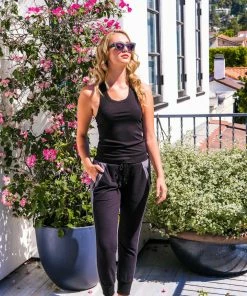 Glyder Black Strength Racerback Tank Activewear