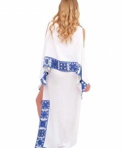 Azulu Atlas Maxi With Exposed Shoulders Dresses