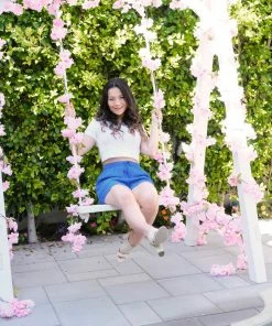 Shahida Parides Blue Shorts With Pockets 12 Shahida Parides Blue Shorts With Pockets