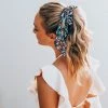 Saylor Accessories Floral Bow Scrunchie