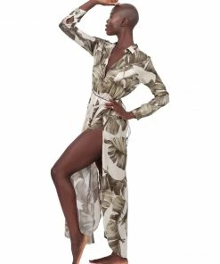 Aguaclara Palm Leaf Tunic Coverup Tops 24 Aguaclara Palm Leaf Tunic Coverup Tops