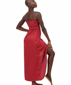 Azulu Wine Guadua Dress