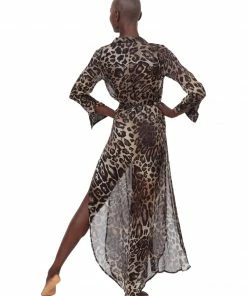 Aguaclara Leopard Print Tunic Coverup 26 Aguaclara Leopard Print Tunic Coverup