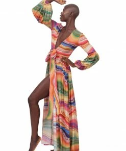 MOS Rainbow Canyon Maxi Robe Swim 26 MOS Rainbow Canyon Maxi Robe Swim