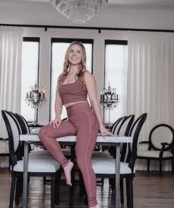 Glyder Cocoa Cutting Edge Sports Bra Activewear