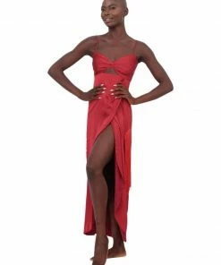 Azulu Wine Guadua Dress