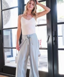 Capittana Blue Elka Wide Leg Pant