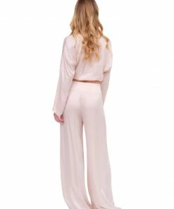 Stillwater Champagne Silky Crop Top Basics 15 Stillwater Champagne Silky Crop Top Basics