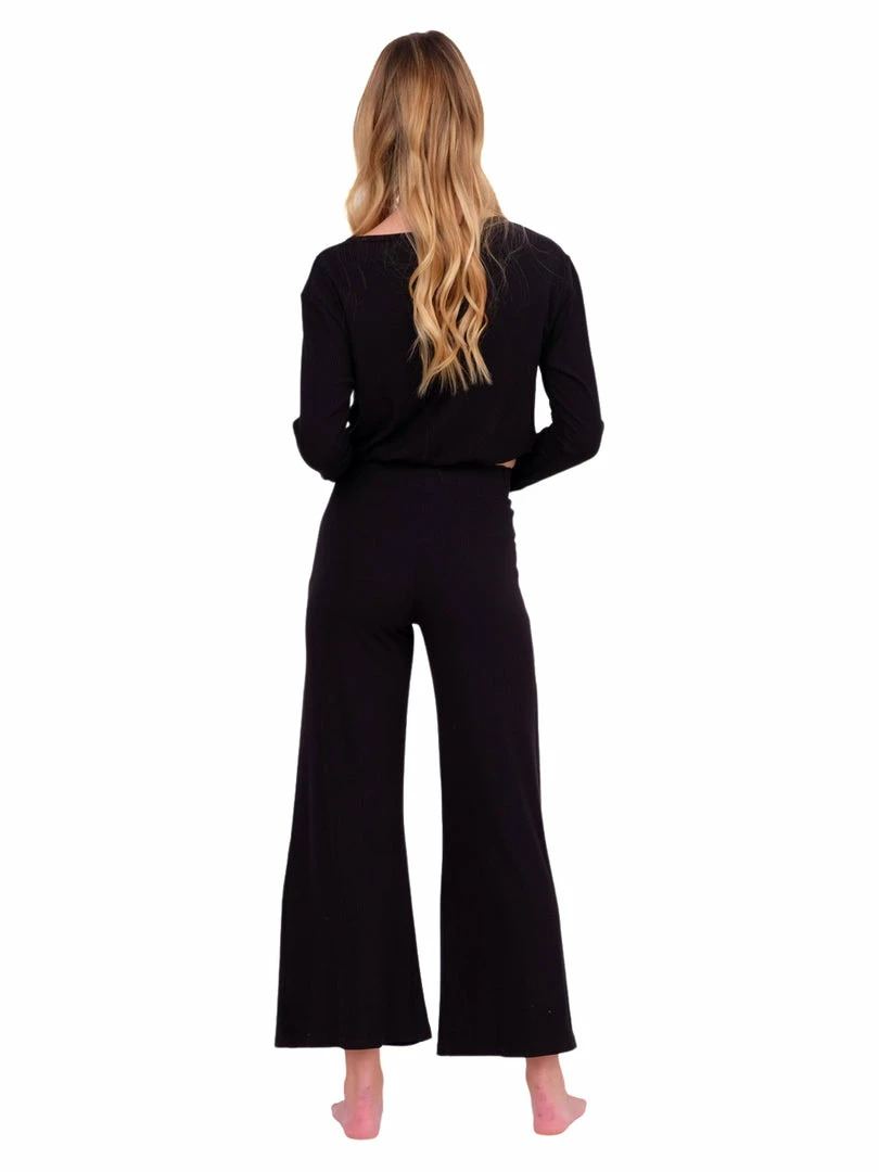 Stillwater Basics Black Ribbed Cropped Sweater 11 Stillwater Basics Black Ribbed Cropped Sweater