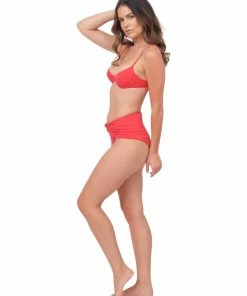 Moeva Skylar Red Bikini Bottoms Swim 19 Moeva Skylar Red Bikini Bottoms Swim