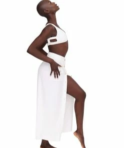 Beachy Side Bottoms Bimini French Terry Midi Skirt