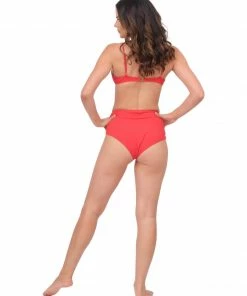 Moeva Skylar Red Bikini Bottoms Swim 21 Moeva Skylar Red Bikini Bottoms Swim