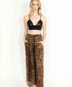 Samantha Eng Leopard Pants