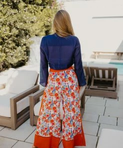 Rinku Floral Linen Pant