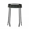 Murmur Accessories Black Secure Satin Belt