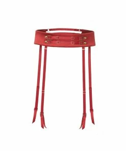 Murmur Red Secure Satin Belt Accessories
