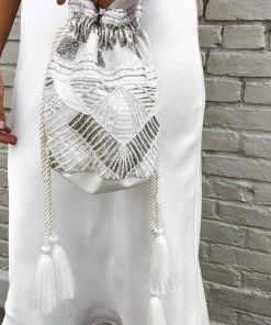 Mumu Sequin Fringe Purse Accessories