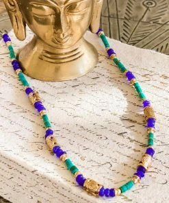 La Sierra Sizigia Necklace Blue Green