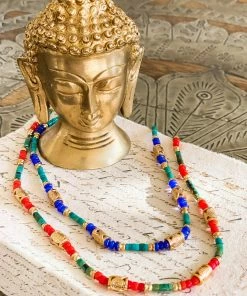 La Sierra Sizigia Necklace Blue Green