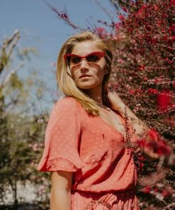 Quay Accessories Red Sunglasses