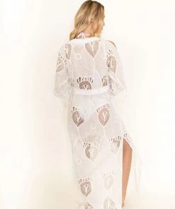 Taj Long Solid White Coverup Dress Dresses 17 Taj Long Solid White Coverup Dress Dresses