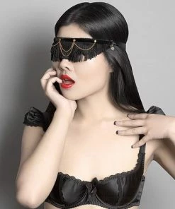 Fraulein Kink Fringe Maid Blindfold Lingerie