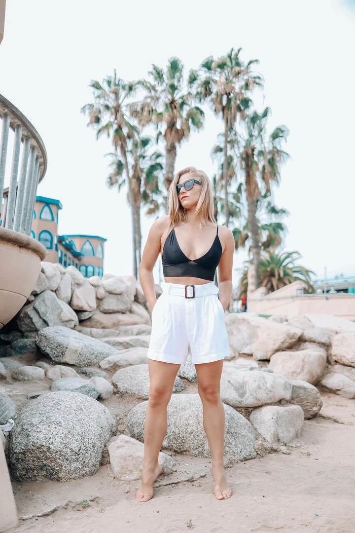 Mumu White Linen Shorts Basics 3 Mumu White Linen Shorts Basics