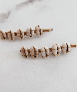 Saylor Shell Barrettes