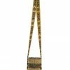 Najash Accessories Gold And Black Mini Beaded Purse