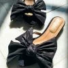 Jessica Caballero Shoes Black Bow Flats
