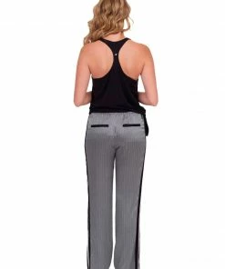 Glyder Black Knotted Tank Top Activewear