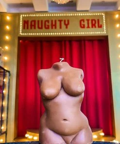 Etsy Jessica Light Brown Candle