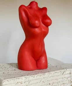 Etsy Accessories Sienna Red Candle