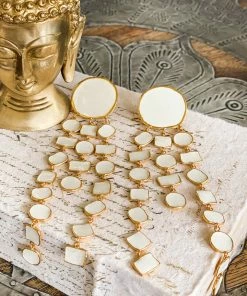 La Sierra Accessories Beige Bazaar Earrings