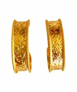 La Sierra Estela Medium Hoop Earrings