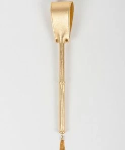 Fraulein Kink Golden Leather Crop