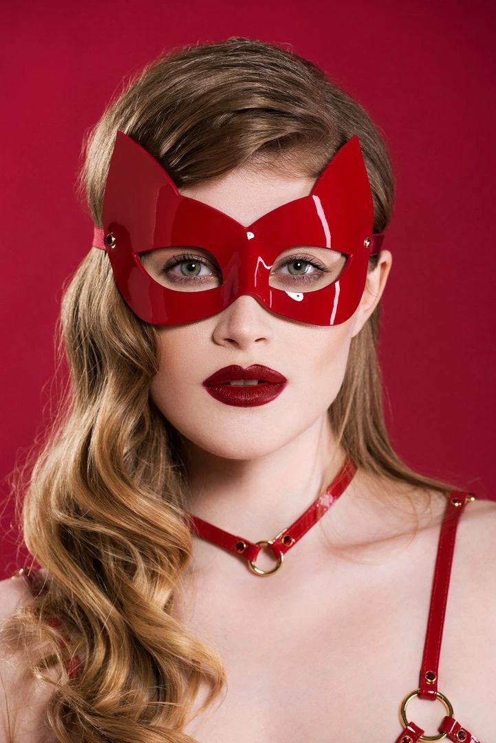 Fraulein Kink Red Hot Kitten Mask 3 Fraulein Kink Red Hot Kitten Mask
