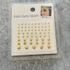 Western Fashion Inc Accessories Gold Face Gems